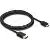 Delock Koaxiales High Speed HDMI Kabelis HDMI Stecker zu Mini HDMI Stecker 8K 60 Hz 3 m