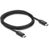 Delock Koaxiales USB 40 Gbps Kabelis USB PD 3.1 240 W 2 m