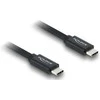 Delock Koaxiales USB 40 Gbps Kabelis USB PD 3.1 240 W 1 m