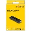 Delock 64051 - M.2 - SATA - Male - SATA - Juodas - Passive