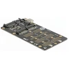 Delock Konverter M.2 Key M NVMe SSD zu SFF-8654 und M.2 Key B SATA SSD zu SATA