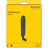 Delock LTE GNSS Antenne SMA Stecker 1,5 - 3,0 dBi omnidirektional drehbar mit Kippgelenk juodas