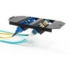 Delock LWL Halterung für Bodentank 12 Port für SC Simplex / LC Duplex Kupplungen juodas
