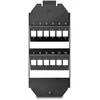 Delock LWL Halterung für Bodentank 12 Port für SC Simplex / LC Duplex Kupplungen juodas