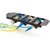 Delock LWL Halterung für Bodentank 18 Port für SC Simplex / LC Duplex Kupplungen juodas