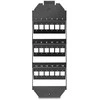 Delock LWL Halterung für Bodentank 18 Port für SC Simplex / LC Duplex Kupplungen juodas
