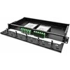 Delock LWL HD (High Density) Kassette MPO Stecker zu 12 x SC Simplex Buchse, 12 Fasern, Singlemode, Polarität A, 9/125 µm