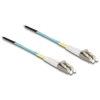 Delock LWL Kabelis LC Duplex zu LC Duplex Multimode OM3 25 m