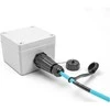 Delock LWL Kabelis LC Duplex zu LC Duplex mit Verschlusskappe Multimode OM3 IP68 staub- und wasserdicht 2 m
