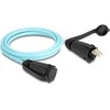 Delock LWL Kabelis LC Duplex zu LC Duplex mit Verschlusskappe Multimode OM3 IP68 staub- und wasserdicht 2 m