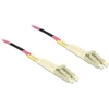 Delock LWL Kabelis LC Duplex zu LC Duplex Multimode OM4 50 m