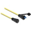 Delock LWL Kabelis LC Duplex zu LC Duplex mit Verschlusskappe Singlemode IP68 staub- und wasserdicht 1 m
