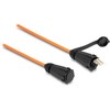 Delock LWL Kabelis LC Duplex zu LC Duplex mit Verschlusskappe Multimode OM2 IP68 staub- und wasserdicht 3 m