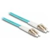 Delock LWL Kabelis mit Metallarmierung LC Duplex zu LC Duplex Multimode OM3 2 m