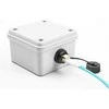 Delock LWL Kabelverbinder LC Duplex Buchse zu LC Duplex Buchse mit Verschlusskappe wasserfest