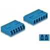 Delock LWL Kupplung HD LC Hexaplex Buchse zu LC Hexaplex Buchse blau