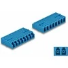 Delock LWL Kupplung HD LC Octuplex Buchse zu LC Octuplex Buchse blau