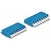 Delock LWL Kupplung HD LC Octuplex Buchse zu LC Octuplex Buchse blau