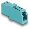 Delock LWL Kupplung LC Simplex Buchse zu LC Simplex Buchse OM3 aqua