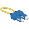 Delock LWL Loopback Adapteris SC / UPC Singlemode blau