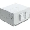 Delock LWL Patchfeld 6 Port für SC Duplex oder LC Quad grau Metall zur Hutschienen Montage