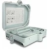 Delock LWL Verteilerbox für Innen- und Außenbereich IP65 wasserfest abschließbar 24 Port grau