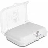 Delock LWL Verteilerbox für Innen- und Außenbereich IP65 wasserfest abschließbar 8 Port baltas