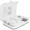 Delock LWL Verteilerbox für Innen- und Außenbereich IP65 wasserfest abschließbar 8 Port baltas