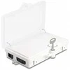 Delock LWL Verteilerbox für Innen- und Außenbereich IP65 wasserfest abschließbar 2 Port baltas