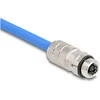 Delock M12 Buchse 8 Pin X-kodiert feldkonfektionierbar Cat.6A