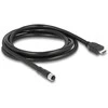 Delock M12 Kabelis A-kodiert 17 Pin Buchse zu HDMI Stecker 2 m juodas