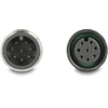 Delock M12 Kabelis A-kodiert 8 Pin Stecker zu Buchse PVC 2 m