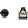 DELOCK M12 kabelis, D kodavimo 4 kontaktų kištukas į RJ45 kištuką, PUR (TPU), 5 m