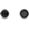 Delock M12 Kabelis D-kodiert 4 Pin Stecker zu Buchse PUR (TPU) 5 m