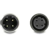 Delock M12 Kabelis D-kodiert 4 Pin Stecker zu Buchse PVC 1 m