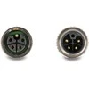 Delock M12 Kabelis L-kodiert 5 Pin Stecker rechts gewinkelt zu Buchse gerade PUR schleppkettentauglich 3 m grau