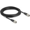 Delock M12 Kabelis X-kodiert 8 Pin Stecker zu Stecker PVC 5 m