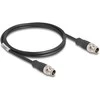 Delock M12 Kabelis X-kodiert 8 Pin Stecker zu Stecker PVC 1 m