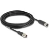 Delock M12 Kabelis X-kodiert 8 Pin Stecker zu Buchse PVC 5 m