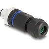 Delock M12 Steckverbinder A-kodiert 5 Pin Stecker zur Montage mit Schraubanschluss