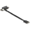 Delock M.2 Key A+E zu PCIe x4 NVMe Adapteris gewinkelt mit 20 cm Kabelis