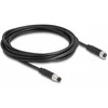 Delock M8 4 Pin Kabelis A-kodiert Stecker zu Buchse PUR (TPU) 3 m