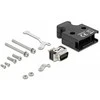 Delock MDR Stecker 14 Pin Lötanschluss mit Gehäuse