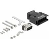 Delock MDR Stecker 20 Pin Lötanschluss mit Gehäuse