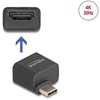Delock Mini Adapteris USB Type-C™ Stecker zu HDMI Buchse (DP Alt Mode) 4K