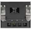 Delock Mini Desktop Patchpanel RJ45 Buchse 4 Port Cat.6A geschirmt juodas - zur Montage an Tisch, Wand oder Hutschiene