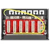 Delock Mini Desktop Patchpanel RJ45 Buchse 6 Port Cat.6A geschirmt juodas - zur Montage an Tisch, Wand oder Hutschiene