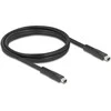 Delock Mini DisplayPort Kabelis 16K 60 Hz 80 Gbps 1,5 m