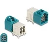 DELOCK Mini FAKRA Z Stecker quad gewinkelt A-Typ PCB