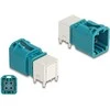 DELOCK Mini FAKRA Z Stecker quad gewinkelt B-Typ PCB